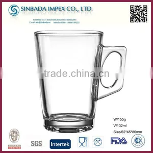 SGS Level KTZB39, New Design Wholesale Small Glass Coffee Mug With Lid thumbnail-1