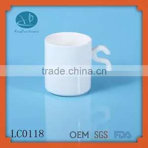 Wholesale Ceramic Espresso Mug With Letter Handle,popular Espresso Mug With Letter Handle,small Mug Wholesale,espresso Cups thumbnail-1