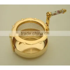 High Quality Stainless Steel Handle Tea Strainer thumbnail-1
