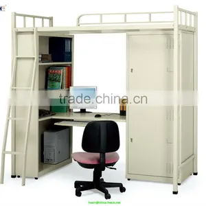 Office Furniture China Supplier Steel Bunk Bed With Mesh Base for Home thumbnail-1