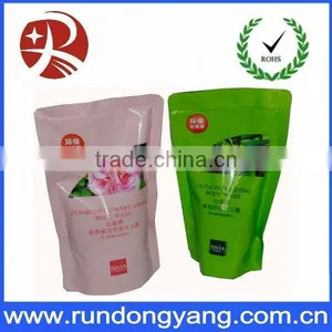 Top Quality Printed Stand up Bag With Zip Lock for Packing Body Wash thumbnail-1