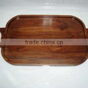 Antique Wooden Serving Tray,Designer Wooden Serving Trays,Serving Trays thumbnail-1