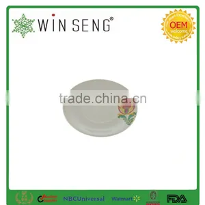 White Porcelain Dinnerware Round Plate for Gift Item thumbnail-1