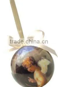 Polyfoam Angel Christmas Ball Ornament Decoration thumbnail-1