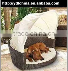 Wicker Garden Dog Bed thumbnail-1