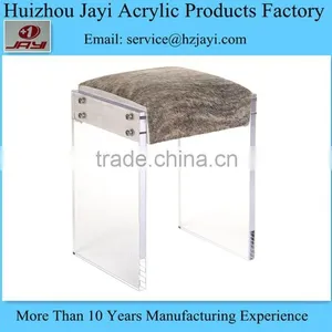 Factory Wholesale Acrylic Vanity Stool thumbnail-1