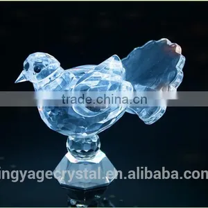Handmade Clear Crystal Bird Model Shape Gift Product Longevity Gift thumbnail-1