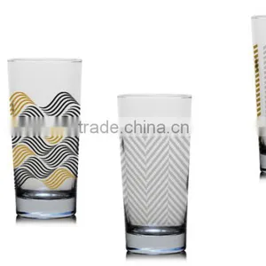 10oz 12oz Christmas Snow Color Prinitng Drinking Glass Water Glass Cup Juice Cup thumbnail-2