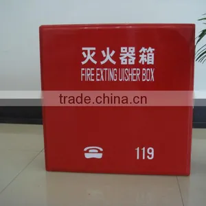 Fire Extinguisher Box, Double Extinguisher Box, Glossy Box thumbnail-1