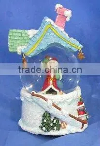 Christmas Glass Water Globe SN1162 thumbnail-1