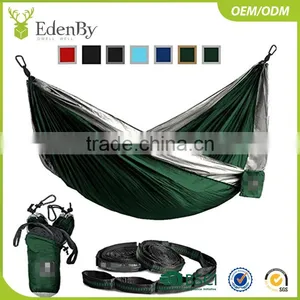 2017 Paypal Accept Outdoor Double 2 Person Nylon Hammocks Camping Hammock thumbnail-4