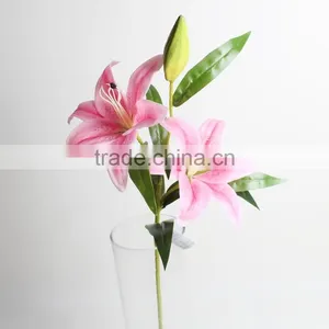 Best Quality Artificial Lily Flowers Decorative Lily Flowers for Decoration thumbnail-1