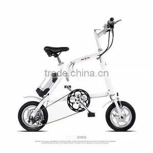 12 Inch Electric Folding Bicycle With Brushless Hub Motor thumbnail-2