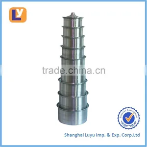 9pcs Press Aluminium Sanding Pots thumbnail-1