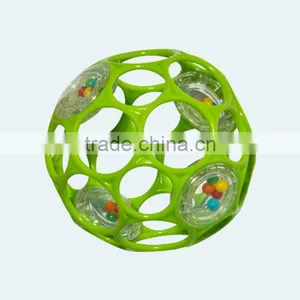 Hot Wholesale Cheap Plastic Baby Rattle Ball Noise Maker Topys 2016 thumbnail-5