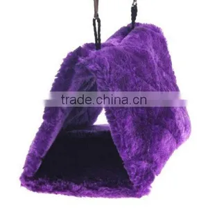 Bird Parrot Budgie Nest Shed Fluffy Warm Suspended Hut Toybird-nests thumbnail-2