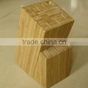 13- Slots Solid Bamboo Knife Block, Stand, Holder thumbnail-1