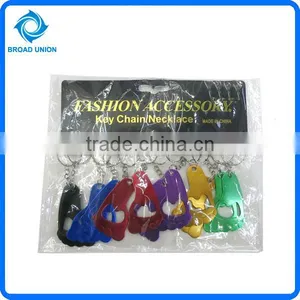 Foot Shape Key Chain Ring Key thumbnail-1