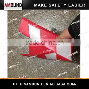 Parking Rubber Wall Protect Corner Guard Reflective Wall Rubber Parking Corner Guard thumbnail-3