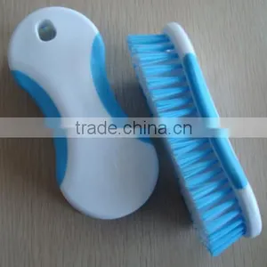 Hot Selling Plastic Flat Handle Cleaning Scrub Brush thumbnail-1