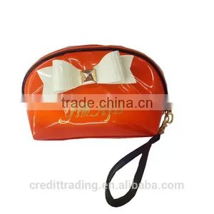 Trendy Women Candy Color Cosmetic Bag Fashion Bag thumbnail-1