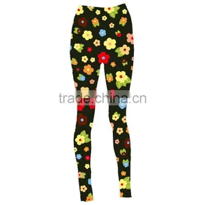 Wholesale Women Plain Leggings,ruffle Leggings,yoga Leggings With Custom Logo thumbnail-2