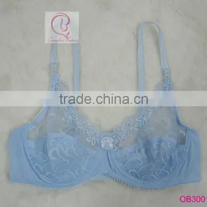 Hot Sex Photos of Sex Costume Full Transparent Lace Bra thumbnail-1