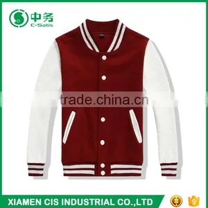Wholesale Cheap Price Custom Design Mens College School Green Varsity Jacket thumbnail-4
