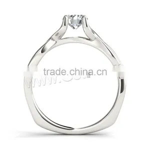 Engagement Ring Prices Philippines Cubic Zirconia Sterling Silver Finger Engagement Ring thumbnail-2