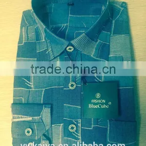 2015 Fashion Slim Fit Floral Camouflage Casual Man Shirt thumbnail-1