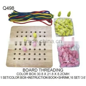 Plastic Connecting Educational Big Pegs And Peg Board Game thumbnail-3