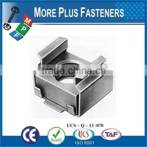 Made in Taiwan Brass Stainless Steel Zinc Plated Cage Nut thumbnail-3
