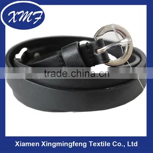 Trend All-match Fashion Manufacturer Black PU Leather Waist Belt for Women thumbnail-1