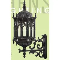 European Aluminun Garden Outdoor Wall Lamp thumbnail-1