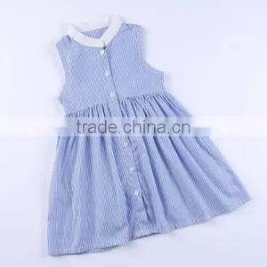 Kids Dresses for Girls Children Girl Summer Bow Dress Kids Clothes Love Pattern Cotton Bear Print Sundress Girls Dresses thumbnail-1