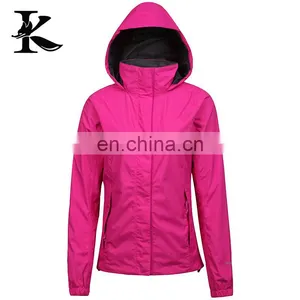 Custom High Quality Ladies Waterproof Jacket Windbreaker thumbnail-1