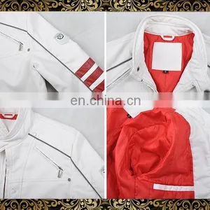 2015 New Model Designer Lyamaha Leather Motorcycle Jacket High Quality thumbnail-4