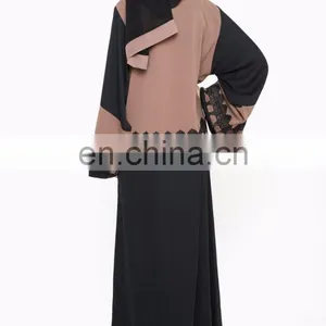 Custom Made New Design Front Open Abaya,denim Abaya Design thumbnail-3