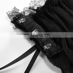 Gothic Lolita Punk Rave Lace 3-in-1 Wristband-choker-head Wear LS-043 thumbnail-3