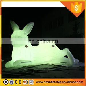 Large Inflatable Lighting Rabbit,inflatable Characters,inflatable Animal thumbnail-1