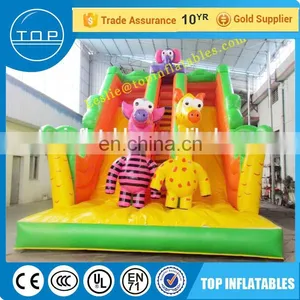 New Monkey Inflatable Pool Slide Juegos Inflables Tobogan for Fun thumbnail-2