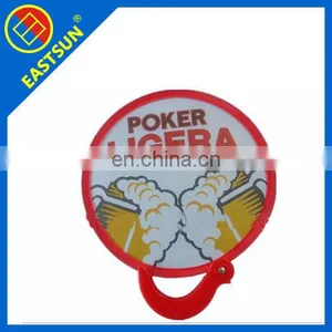 Hot Selling Customized Printing Summer Foldable Fan 190T Polyester Fan thumbnail-1