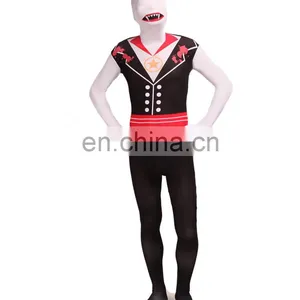Santa Mrs Claus Morph Zentai Suits Cosplay Costume Christmas Day thumbnail-3