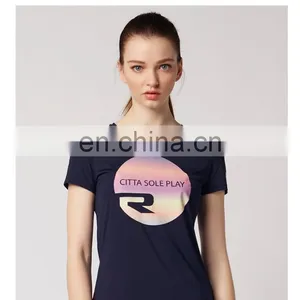 Brand Women Clothing, Slim Fit t Shirt Women Blouse Short Sleeves O Neck Casual Tops T-shirt thumbnail-4