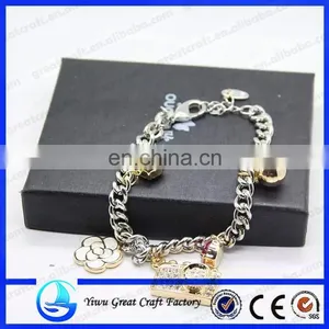 Alloy Pendants Bracelet Hand Chain Flower Plastic Pendant thumbnail-1