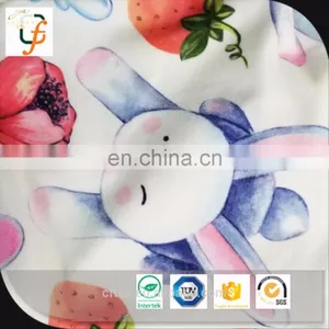 Wholesale Suppliers Two Side Printed Polyester Knit Fabric Brushed thumbnail-3