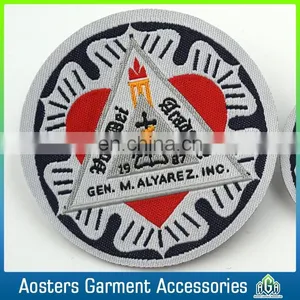Private Custom Label Clothing Woven Badges thumbnail-2