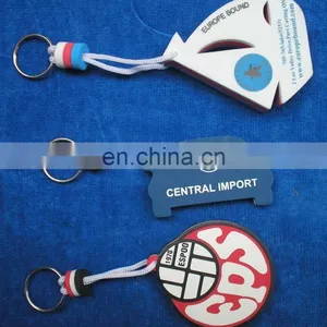 Custom Promotional Printing Foam EVA Keyring thumbnail-2
