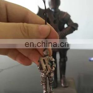 Custom Warrior Metal Crafts Armor Samurai Knight Figures Soldier Metal Art Warrior Corporate Anniversary Gifts thumbnail-4