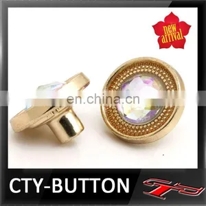 CTY-Rc(54) Alloy Rhinestone Starfish Button thumbnail-1